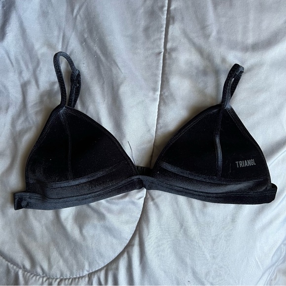 Triangl Black Velvet Bikini - Picture 2 of 8